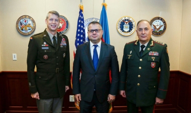 Kərim Vəliyev Daniel Hokanson ilə görüşüb