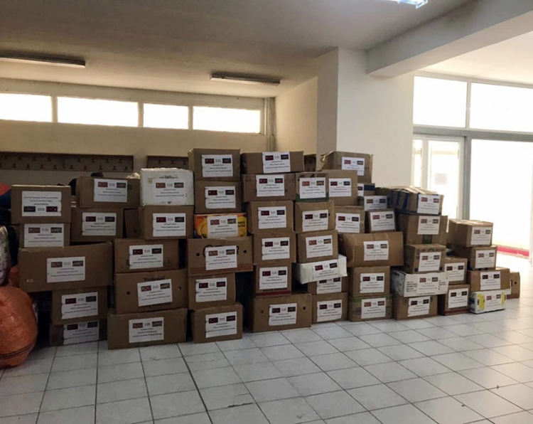 Azərbaycan hərbçiləri tərəfindən Türkiyəyə növbəti yardım –
